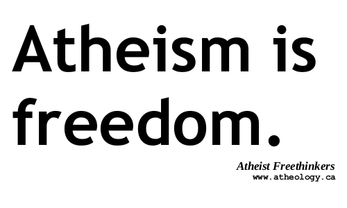 Autocollant atheism