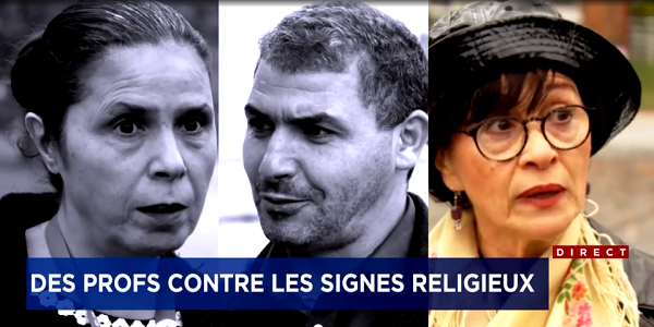 Professeurs contre les signes religieux