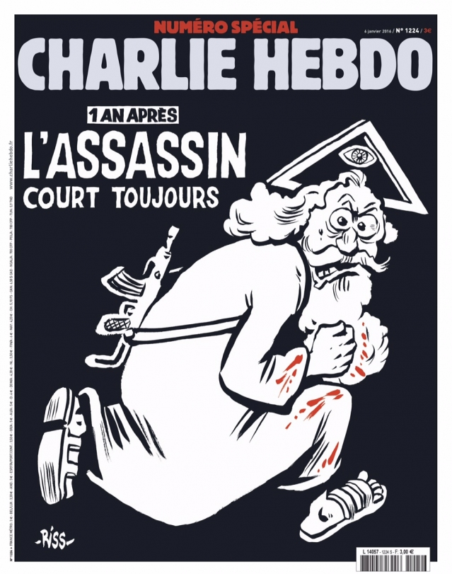 Charlie Hebdo, couverture du no 1224