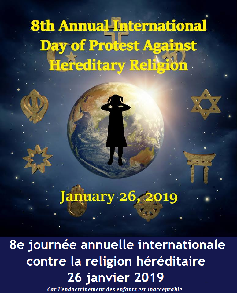 8e journée annuelle internationale contre la religion héréditaire