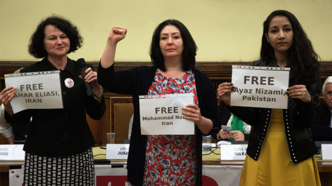 Nina Sankari, Maryam Namazie et Fauzia Ilyas