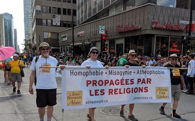 AFT at the Montreal LGBT Pride Parade 2018