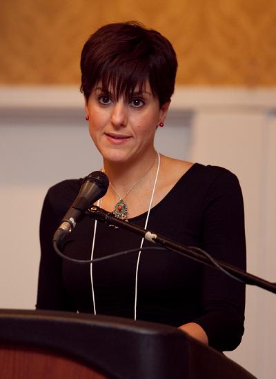 Djemila Benhabib au podium, 2010-10-03